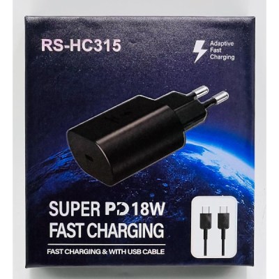 SAMSUNG NOTE10 SUPER PD 18W ADAPTER RS-HC315